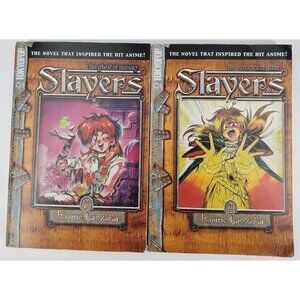 Slayers Novels The Sorcerer of Atlas and The Ghost of Sairaag by Hajime Kanzaka